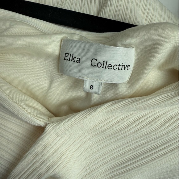 Elka Collective Iman Bodysuit In Ecru - Picture 4 of 9